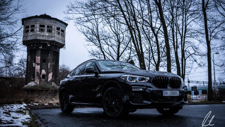 BMW X6 cena 355000 przebieg: 111000, rok produkcji 2021 z Katowice małe 67